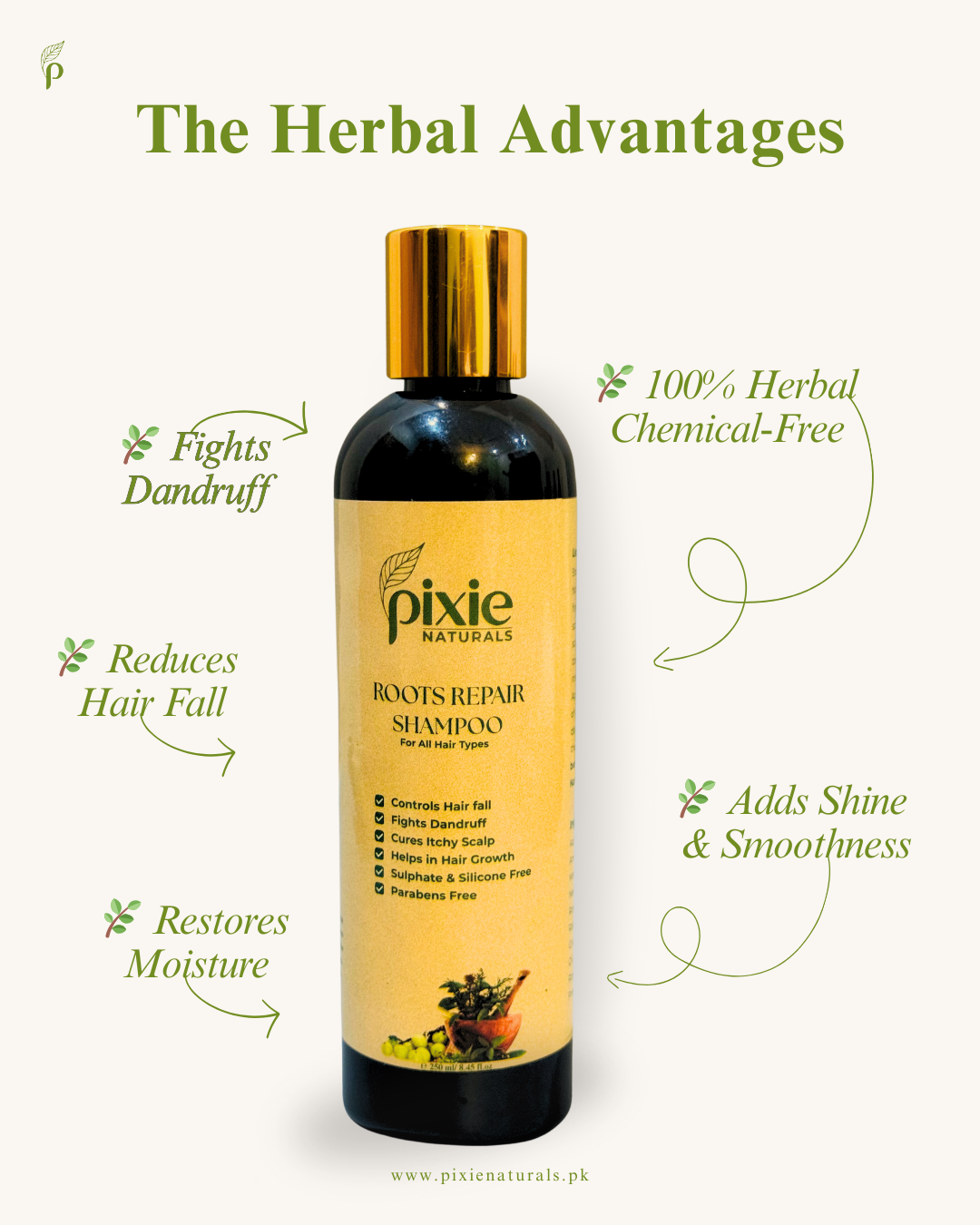 Roots Repair Herbal Shampoo (250 ml)